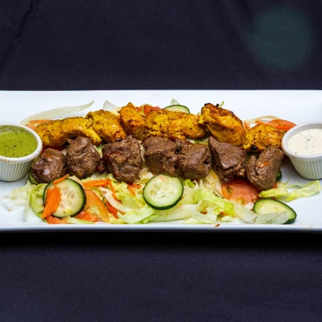Lamb and Chicken Salad.