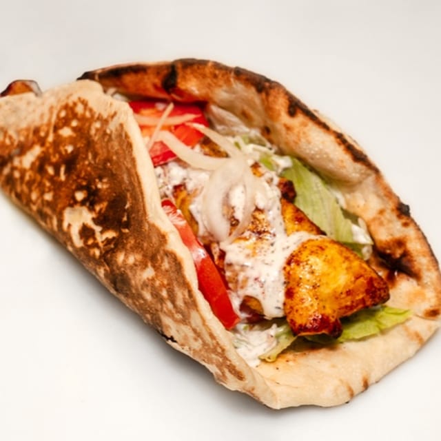 #13 Chicken Kabob Wrap.