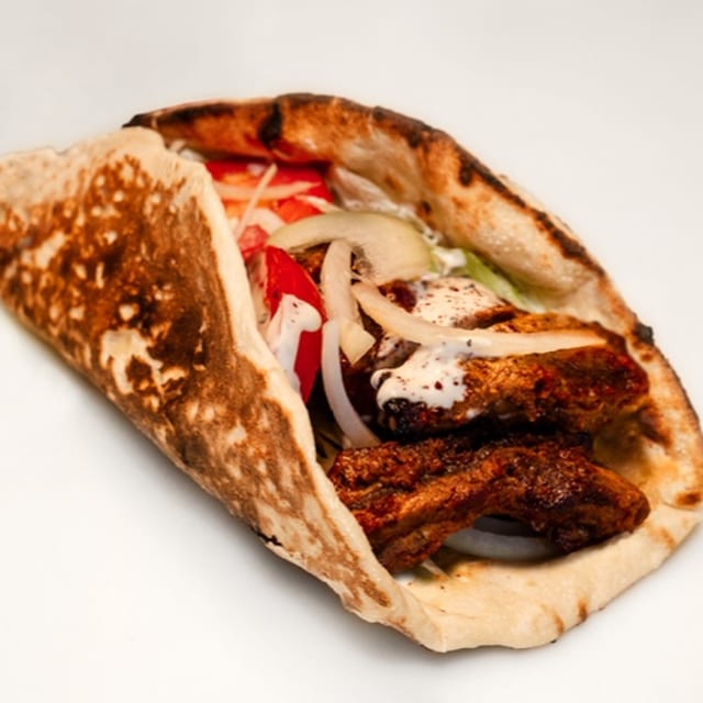Lamb Kabob Wrap.